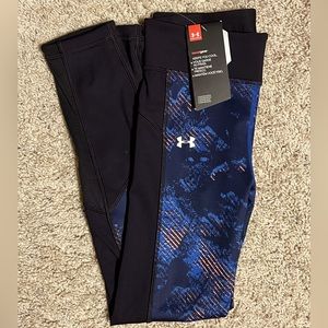Under Armour REVERSIBLE Woman’s Heat Gear Compression Leggings Size Extra Small